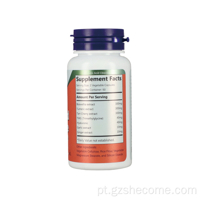 Cápsulas de limpeza de ácido úrico de limpeza de rim de alta qualidade